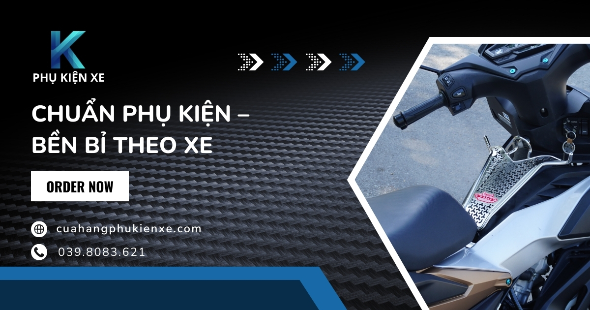 Cửa Hàng Phụ Kiện Xe | Baga Xe Máy Chính Hãng TDG Giá Tốt