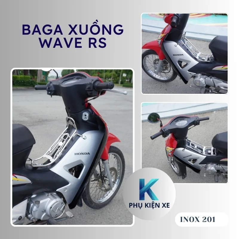 Baga Xuồng Wave RS Inox 201 (Wave Lớn)