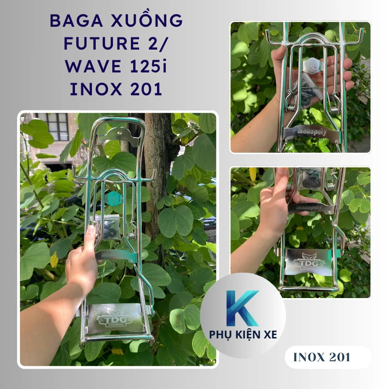 Baga Xuồng Future 2/ Wave 125i đời đầu